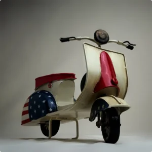 Antique Metal American Vespa